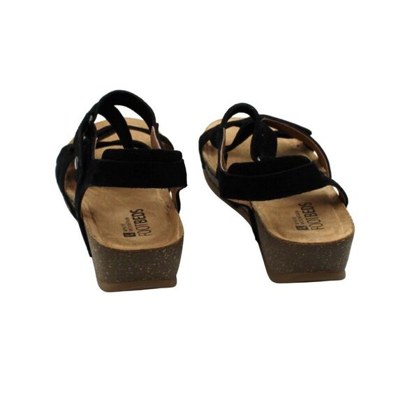 White Mountain Black Sandals - Picture 7 of 8